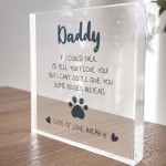 Funny Gift For Dad Daddy On Fathers Day From The Dog