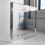 Father And Daughter Gift Daddy Daughter Plaque Personalised Gift