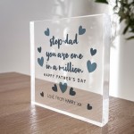 STEP DAD GIFT For Fathers Day Personalised Gift For Step Dad