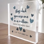 STEP DAD GIFT For Fathers Day Personalised Gift For Step Dad