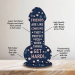 Novelty Friendship Plaque Funny Gift For Friend Novelty Birthday