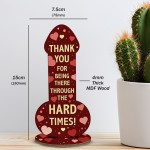 Thank You Funny Gift For Friends Her Joke Gift For Couples