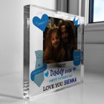 Best Daddy Gift For Fathers Day Personalised Photo Plaque