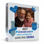 Best Grandad Gift For Fathers Day Personalised Photo Plaque