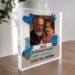 Best Grandad Gift For Fathers Day Personalised Photo Plaque