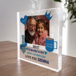 Best Grandad Gift For Fathers Day Personalised Photo Plaque