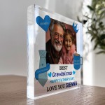 Best Grandad Gift For Fathers Day Personalised Photo Plaque