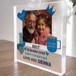 Best Grandad Gift For Fathers Day Personalised Photo Plaque