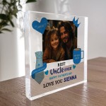 Best Uncle Gift For Fathers Day Personalised Photo Plaque