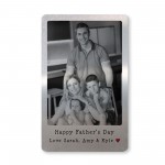 Daddy Gifts from Daughter Son Personalised Wallet Card Insert