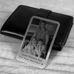 Daddy Gifts from Daughter Son Personalised Wallet Card Insert