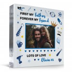 Special Gift For Dad On Fathers Day Birthday Personalised Block