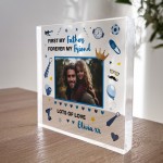 Special Gift For Dad On Fathers Day Birthday Personalised Block