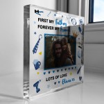 Special Gift For Dad On Fathers Day Birthday Personalised Block