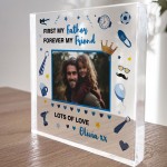 Special Gift For Dad On Fathers Day Birthday Personalised Block