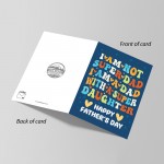 Funny Fathers Day Card From Daughter FATHERS DAY CARD