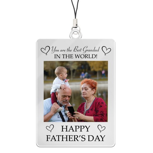 PERSONALISED GRANDAD KEYRING Best Grandad Ever Gift