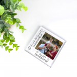 Fathers Day Gift For Grandad Beautiful Personalised Photo Block