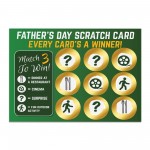 Fathers Day Scratch Card Novelty Gift For Dad From Children