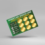 Fathers Day Scratch Card Novelty Gift For Dad From Children