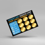 Dad Scratch Card Gifts for Dad Fathers Day Gift Novelty Card