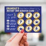 Fathers Day Gift For Grandad Birthday Gifts Novelty Scratch Card