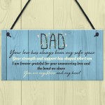 Dad Gifts From Daughter Hanging Plaque Father's Day Birthday