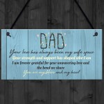 Dad Gifts From Daughter Hanging Plaque Father's Day Birthday