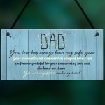 Dad Gifts From Daughter Hanging Plaque Father's Day Birthday