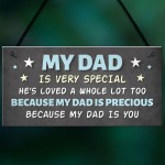 Dad Hanging Plaque Gifts for Dad from Daughter Fathers Day