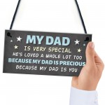 Dad Hanging Plaque Gifts for Dad from Daughter Fathers Day