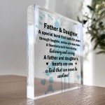 Father and Daughter Plaque Dad and Daughter Gifts Fathers Day