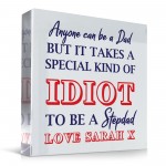 Funny Joke Step Dad Fathers Day Gifts Personalised Stepdad Gift