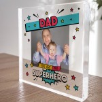 Personalised Fathers Day Gift DAD Superhero Gifts Presents