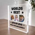 Personalised Fathers Day Gift DAD Pictures Presents For Dad