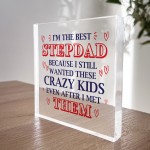 Funny Step Dad Fathers Day Gifts Joke Stepdad Birthday Gift