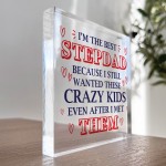 Funny Step Dad Fathers Day Gifts Joke Stepdad Birthday Gift