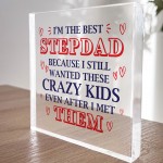 Funny Step Dad Fathers Day Gifts Joke Stepdad Birthday Gift