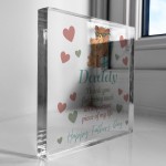 Thank You Gifts For Fathers Day Clear Block Daddy Gifts