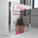 Friendship Standing Plaque Friendship Sign PERSONALISED