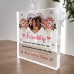 Friendship Plaque Friendship Sign PERSONALISED Best Friend Gift