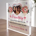 Friendship Plaque Friendship Sign PERSONALISED Best Friend Gift