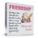 FRIENDSHIP SIGN PERSONALISED Best Friend Gift For Birthday