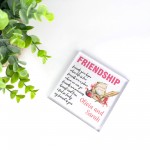 FRIENDSHIP SIGN PERSONALISED Best Friend Gift For Birthday