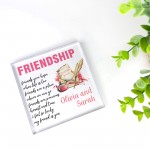 FRIENDSHIP SIGN PERSONALISED Best Friend Gift For Birthday