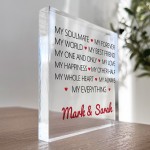 Personalised Gift For Boyfriend Husband Girlfriend Wife Soulmate