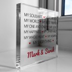 Personalised Gift For Boyfriend Husband Girlfriend Wife Soulmate