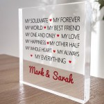 Personalised Gift For Boyfriend Husband Girlfriend Wife Soulmate