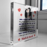 Personalised Penguin Gift For Boyfriend Husband Girlfriend Wife