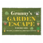 Any Names GARDEN ESCAPE Sign PERSONALISED Garden Shed Sign